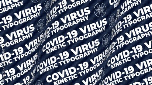 Adobe Stock - Virus Kinetic Typography Full Frame Titles - 400256792