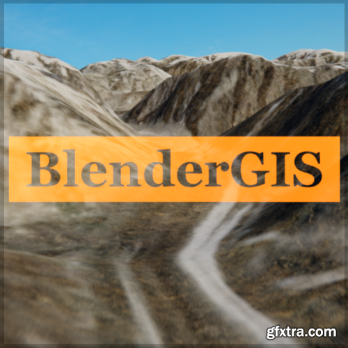 Blender - BlenderGIS v2.2.8