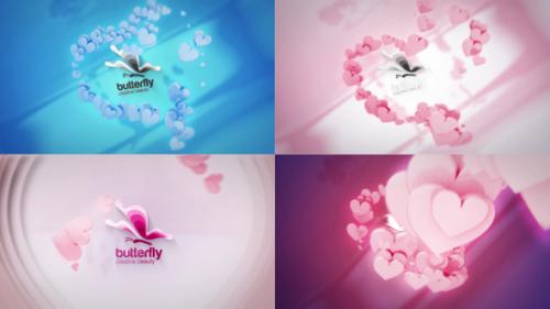 Videohive - Romantic Lovely Hearts - 50474312