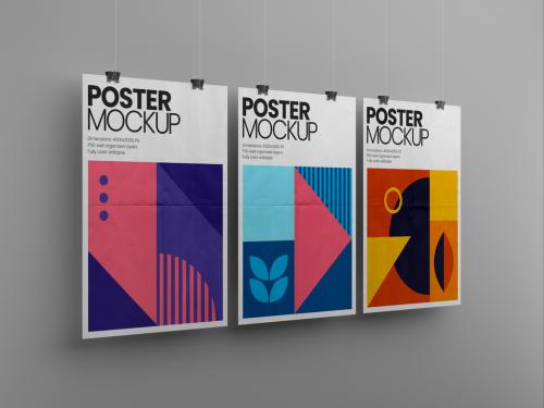 Adobe Stock - Vertical Poster Mockup - 403679009