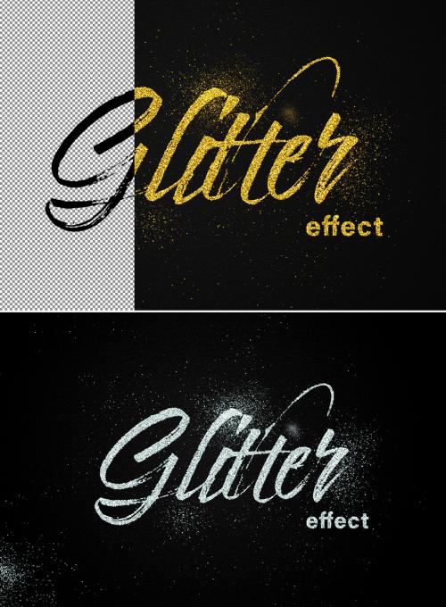 Adobe Stock - Realistic Glitter Effect - 403687179