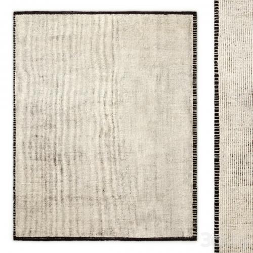Parallelo Hand-Knotted Wool Rug RH