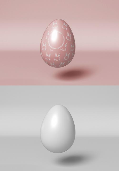 Adobe Stock - Colorful Egg Mockup - 407327478