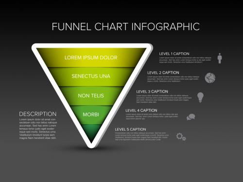 Adobe Stock - Funnel Infographic Layout - 407492828
