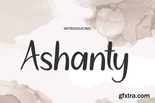Ashanty - Handwritten Elegance Meets Beauty Font UUFLWAW