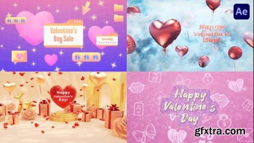 Videohive Valentines Day Titles Reveal Pack 50573398