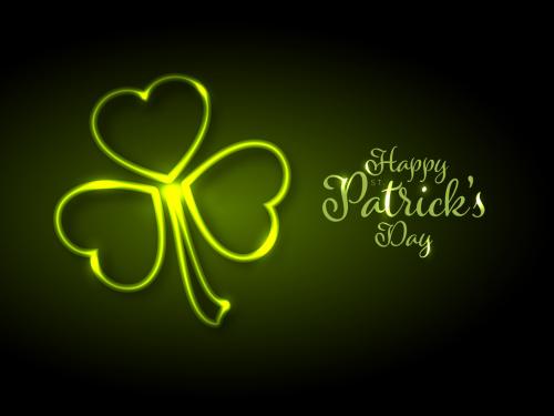 Adobe Stock - Happy St. Patrick's Day Greeting Card Layout - 409295730