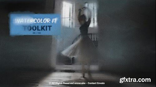 Videohive Watercolor It Toolkit 50553779