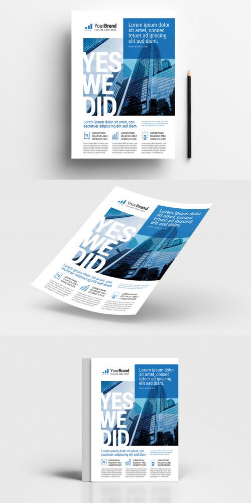 Adobe Stock - Contact Tax Man Expertise for Your Financial Solution Flyer Layouts - 416110711