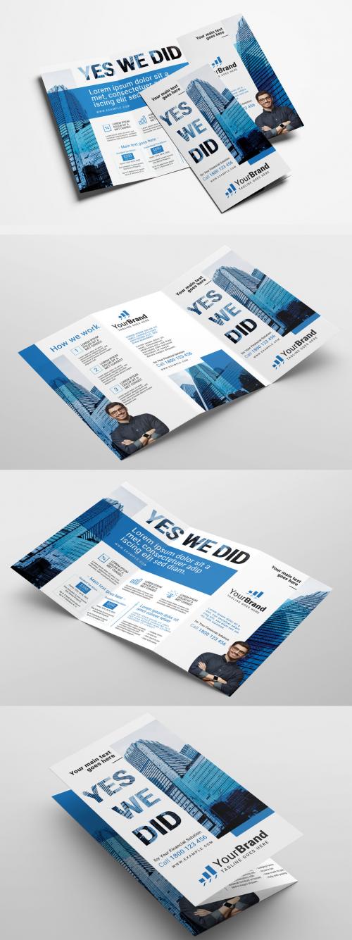 Adobe Stock - Trifold Tax Man Expertise for Your Financial Solution Flyer Layouts - 416114461