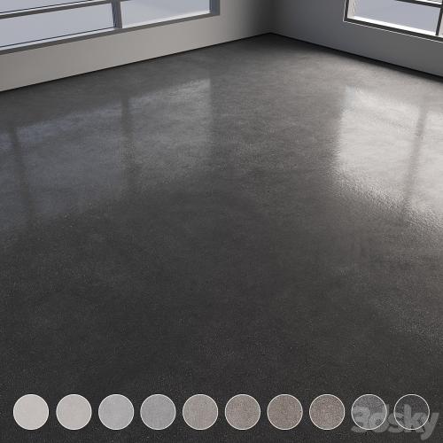 Self-leveling concrete floor No. 27