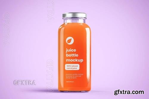 Juice Bottle Mockup 6Y7L93L