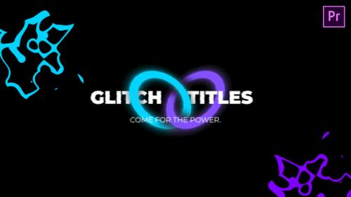 Videohive - Glitch Titles - 47206207