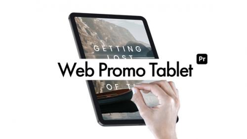 Videohive - Web Promo Tablet for Premiere Pro - 50447446