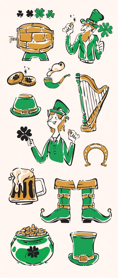 Adobe Stock - St. Patrick's Day Art Kit - 417916859