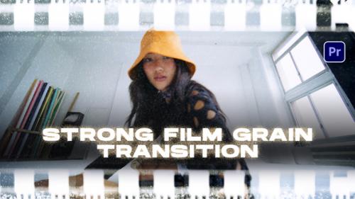 Videohive - Strong Film Grain Transitions | Premiere Pro - 50533019