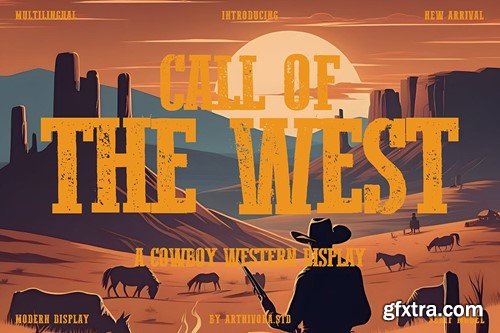 Call Of The West - Serif Font WGQFNLS