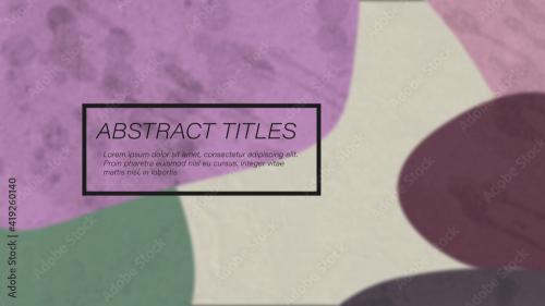 Adobe Stock - Abstract Paper Cutout Titles - 419260140