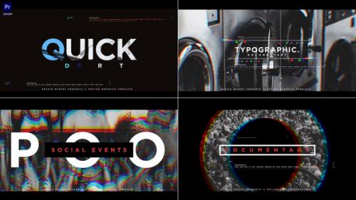 Videohive - Typographic Documentary Promo - 50564461