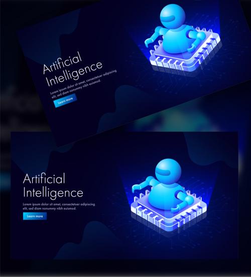Adobe Stock - Artificial Intelligence and Deep Learning Landing Page - 419499855