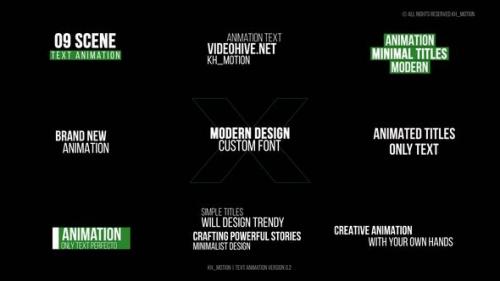Videohive - Text Animation 2.0 | MOGRT - 50585418