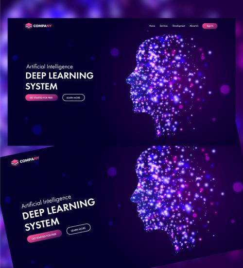 Adobe Stock - Artificial Intelligence and Deep Learning Landing Page - 419499874