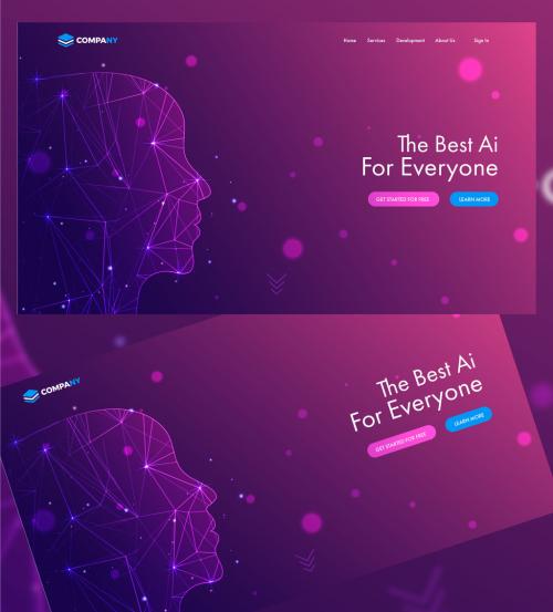 Adobe Stock - Artificial Intelligence and Deep Learning Landing Page - 419499886