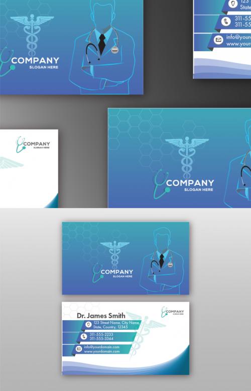 Adobe Stock - Medical Business Card Set - 419946533