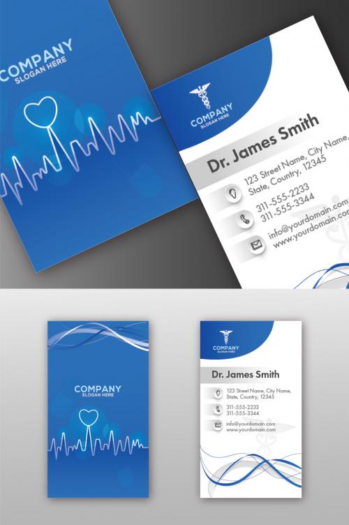 Adobe Stock - Healthcare Business Card Set - 419946587