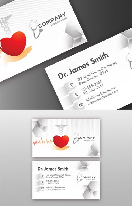 Adobe Stock - Healthcare Business Card Set - 419946588