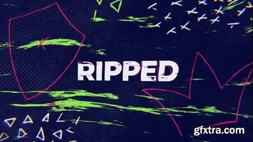 Videohive Ripped Logo Intro 48127285