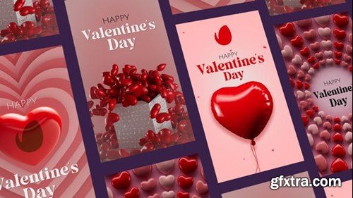 Videohive Valentine\'s Day Stories 50685598