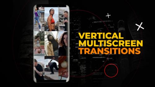 Videohive - Vertical Multiscreen Transitions - 50620384