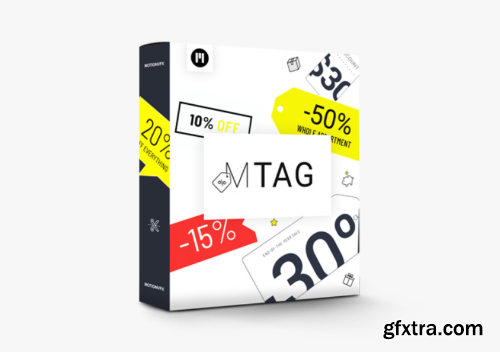 MotionVFX - mTag —Sale Tags for Final Cut Pro