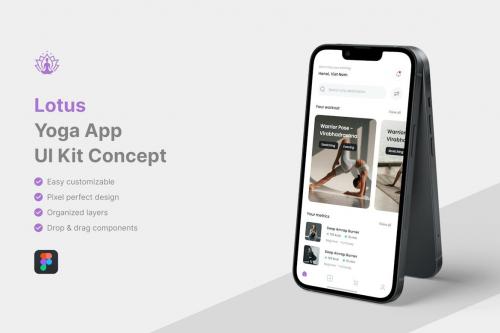 Lotus - Yoga App UI Kit