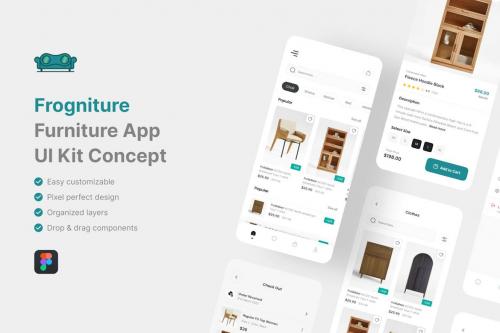 Frogniture - Furniture App UI Kit