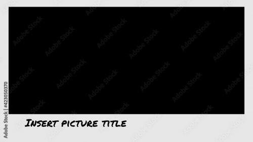 Adobe Stock - Picture Frame - 423050370