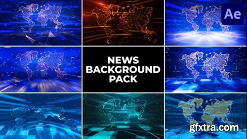 Videohive News Background Pack for After Effects 50693252