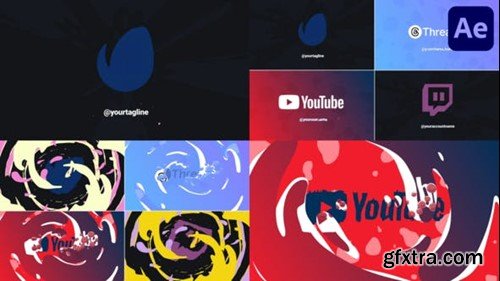 Videohive Colorful Funny Logo Opener Pack for After Effects 50708219