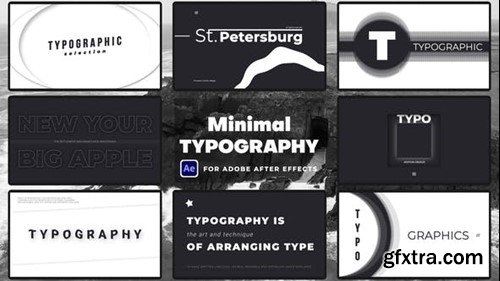 Videohive Minimal Typography 50716080