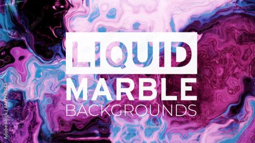 Adobe Stock - Liquid Marble Backgrounds - 427749543