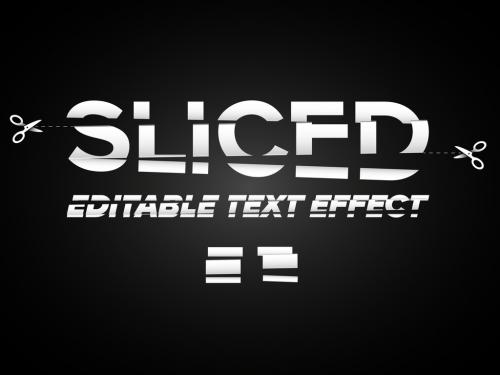 Adobe Stock - Sliced Editable Text Appearance Effect - 427956927