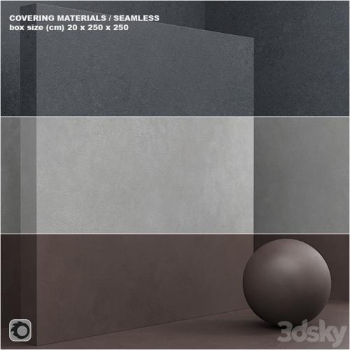 Material (seamless) - coating, concrete, plaster set 60
