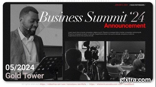 Videohive Business Summit Announcement 50655835