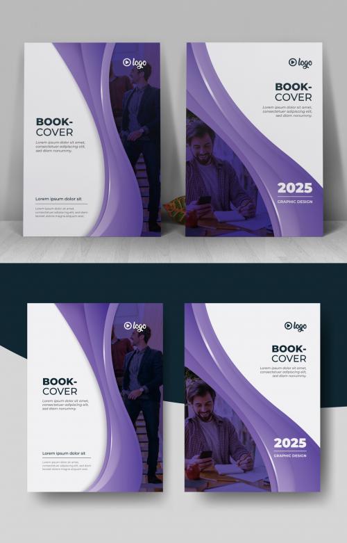 Adobe Stock - Corporate Book Cover Design Vector Layout - 433290582