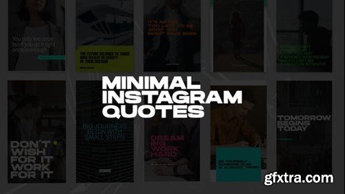 Videohive Minimal Instagram Quotes 50786584