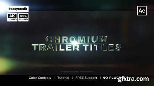 Videohive Chromium Trailer Titles 50730033
