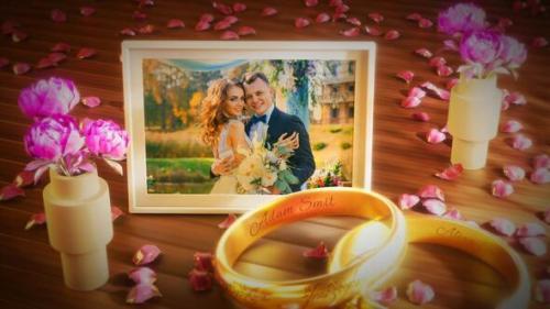 Videohive - 3d Wedding Slideshow (MOGRT) - 50732670