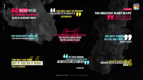 Videohive - Quotes Titles | FCPX - 50735517