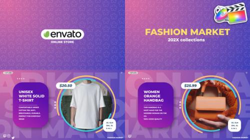 Videohive - Fashion Market for FCPX - 50742207
